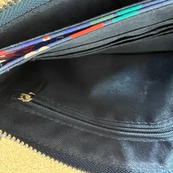 SafeKeeper Floral Crossbody Organizer Wallet Bag - Picture 5 of 5